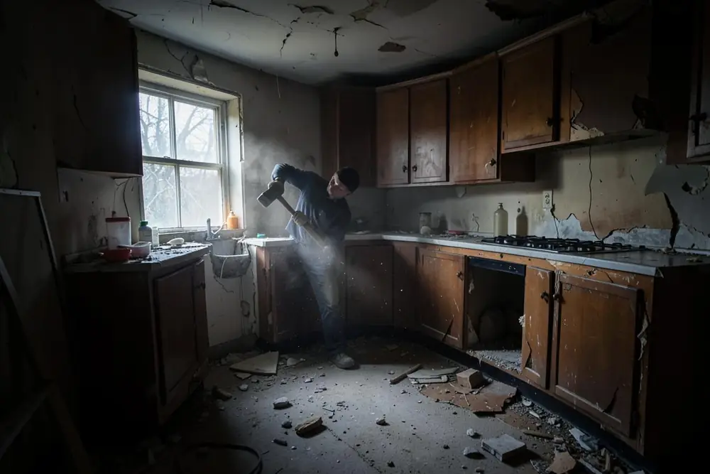 Demolition services by Santiago Construction Inc. in Massachusetts