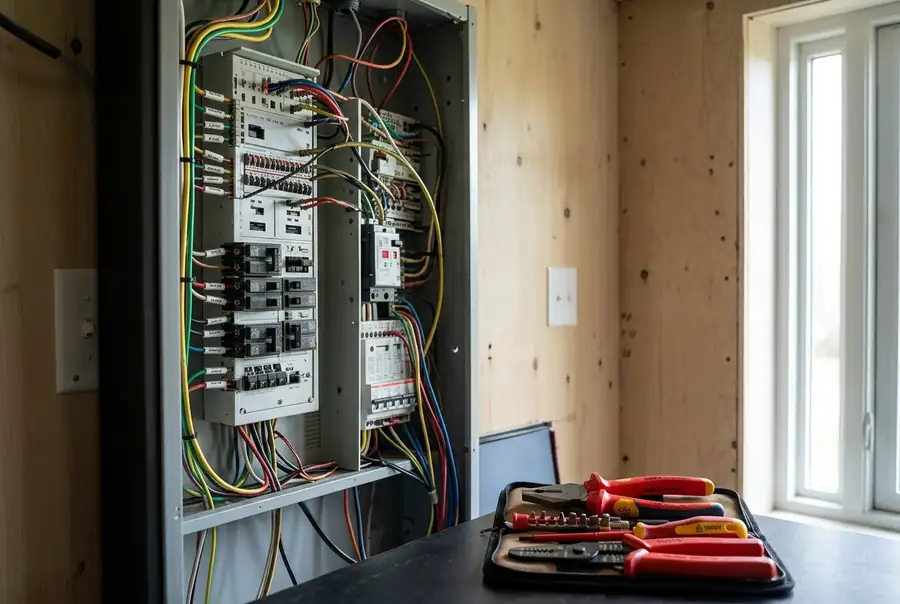 Electrical Work services by Santiago Construction Inc. in Massachusetts